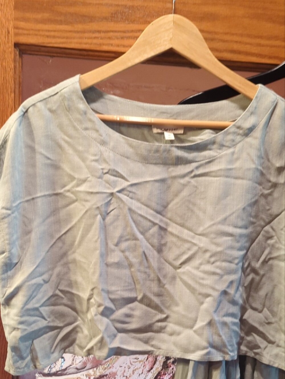 NWT Blu Pepper Skirt Set in Light Sage Green - Picture 2 of 6